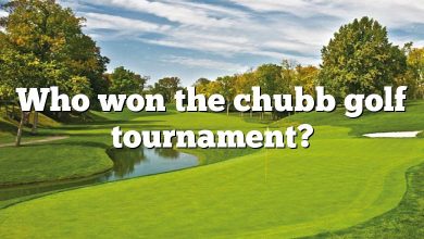 Who won the chubb golf tournament?