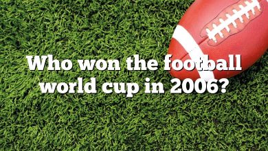 Who won the football world cup in 2006?