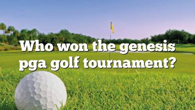 Who won the genesis pga golf tournament?