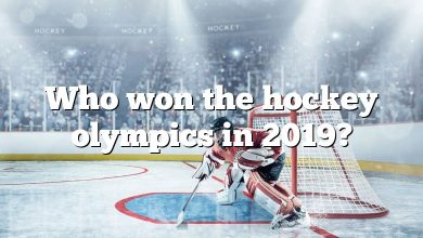 Who won the hockey olympics in 2019?