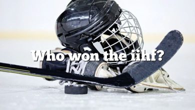 Who won the iihf?