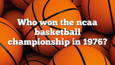 Who won the ncaa basketball championship in 1976?