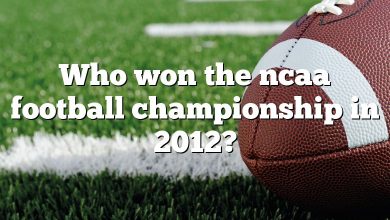 Who won the ncaa football championship in 2012?