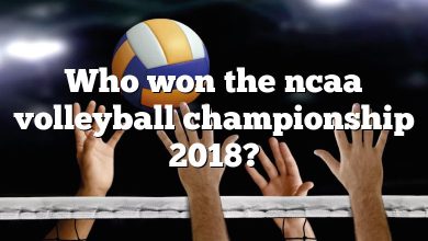 Who won the ncaa volleyball championship 2018?