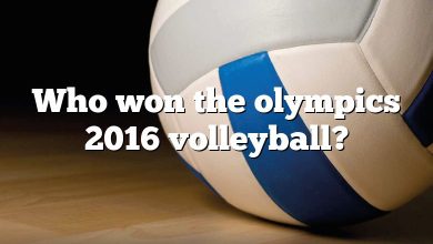 Who won the olympics 2016 volleyball?