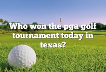 Who won the pga golf tournament today in texas?