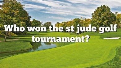 Who won the st jude golf tournament?