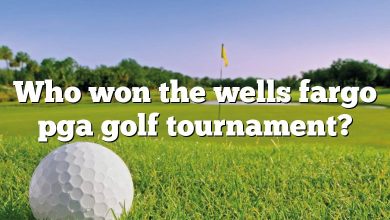 Who won the wells fargo pga golf tournament?