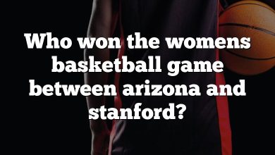 Who won the womens basketball game between arizona and stanford?