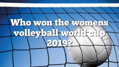 Who won the womens volleyball world cup 2019?