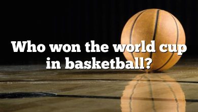 Who won the world cup in basketball?
