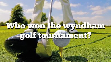 Who won the wyndham golf tournament?