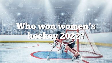 Who won women’s hockey 2022?