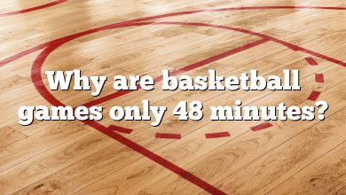 Why are basketball games only 48 minutes?