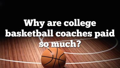 Why are college basketball coaches paid so much?