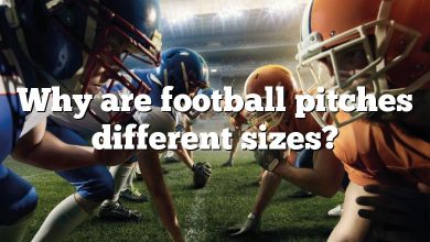 Why are football pitches different sizes?