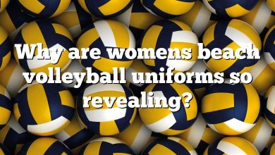 Why are womens beach volleyball uniforms so revealing?