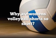 Why are womens volleyball shorts so short?