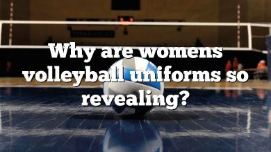 Why are womens volleyball uniforms so revealing?