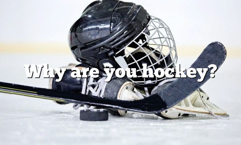 Why are you hockey?