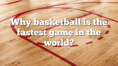 Why basketball is the fastest game in the world?