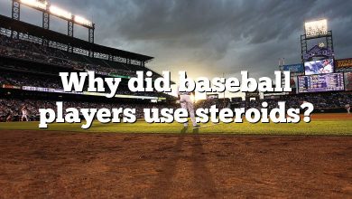 Why did baseball players use steroids?