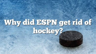 Why did ESPN get rid of hockey?