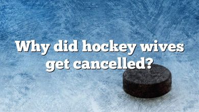 Why did hockey wives get cancelled?