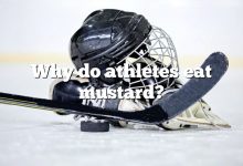 Why do athletes eat mustard?