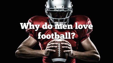 Why do men love football?
