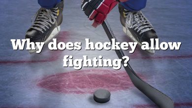 Why does hockey allow fighting?