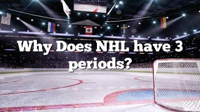 Why Does NHL have 3 periods?