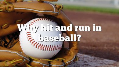 Why hit and run in baseball?