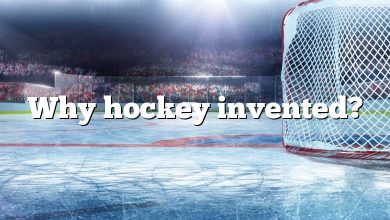 Why hockey invented?