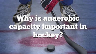 Why is anaerobic capacity important in hockey?