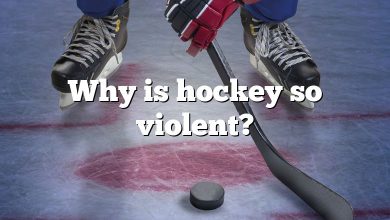 Why is hockey so violent?