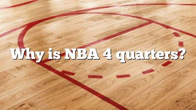 Why is NBA 4 quarters?