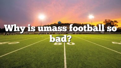 Why is umass football so bad?