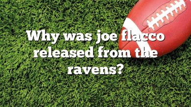 Why was joe flacco released from the ravens?