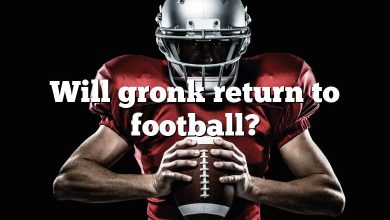 Will gronk return to football?