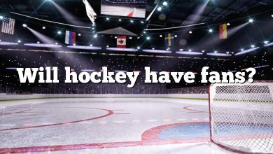 Will hockey have fans?