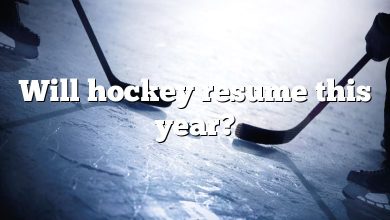 Will hockey resume this year?