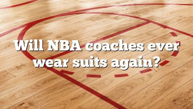 Will NBA coaches ever wear suits again?