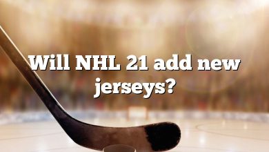 Will NHL 21 add new jerseys?