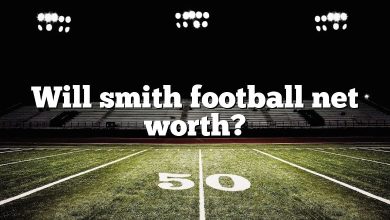 Will smith football net worth?