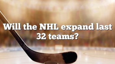 Will the NHL expand last 32 teams?