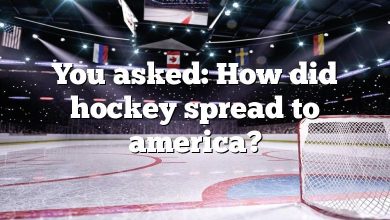 You asked: How did hockey spread to america?