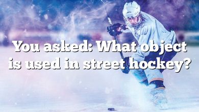 You asked: What object is used in street hockey?