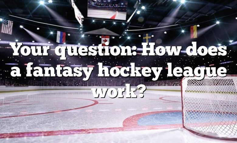 Your question: How does a fantasy hockey league work?